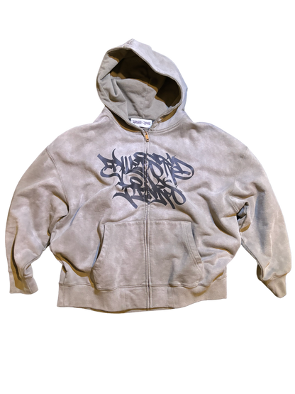 GRAFFITI LOGO ZIP UP